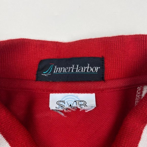 Vintage Y2K Thunderbirds Polo Shirt Men's Large Cotton Planes fighter Jets - Picture 11 of 11